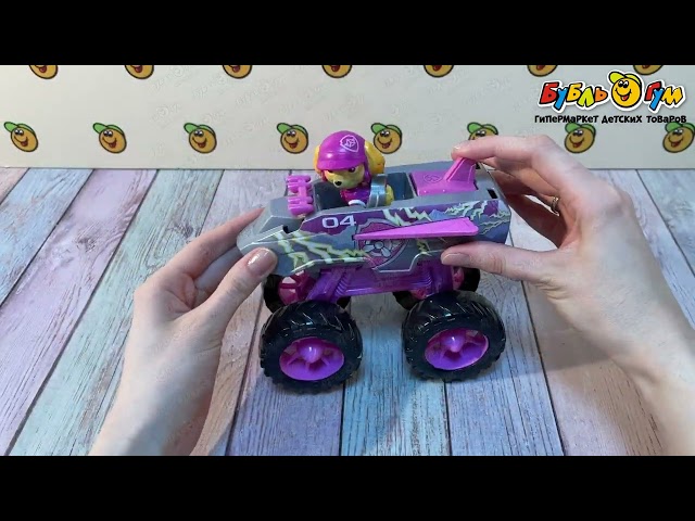 Игровой набор Щенячий патруль Монстр трак с фигуркой Скай с 3лет - видео
