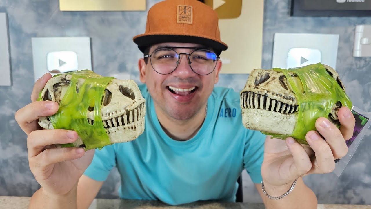 ENCONTREI O FÓSSIL GOSMENTO DE DINOSSAURO!