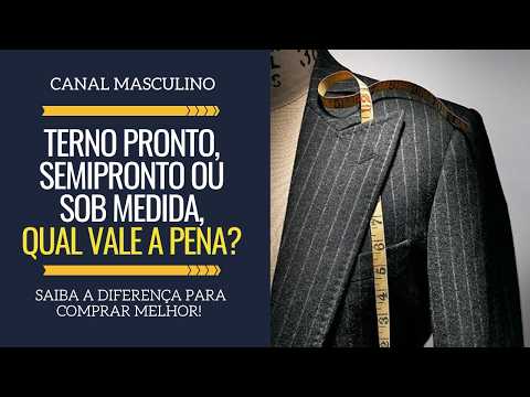 Ready-made, semi-ready-made, or tailor-made suit: what's the difference and which one is worth bu...