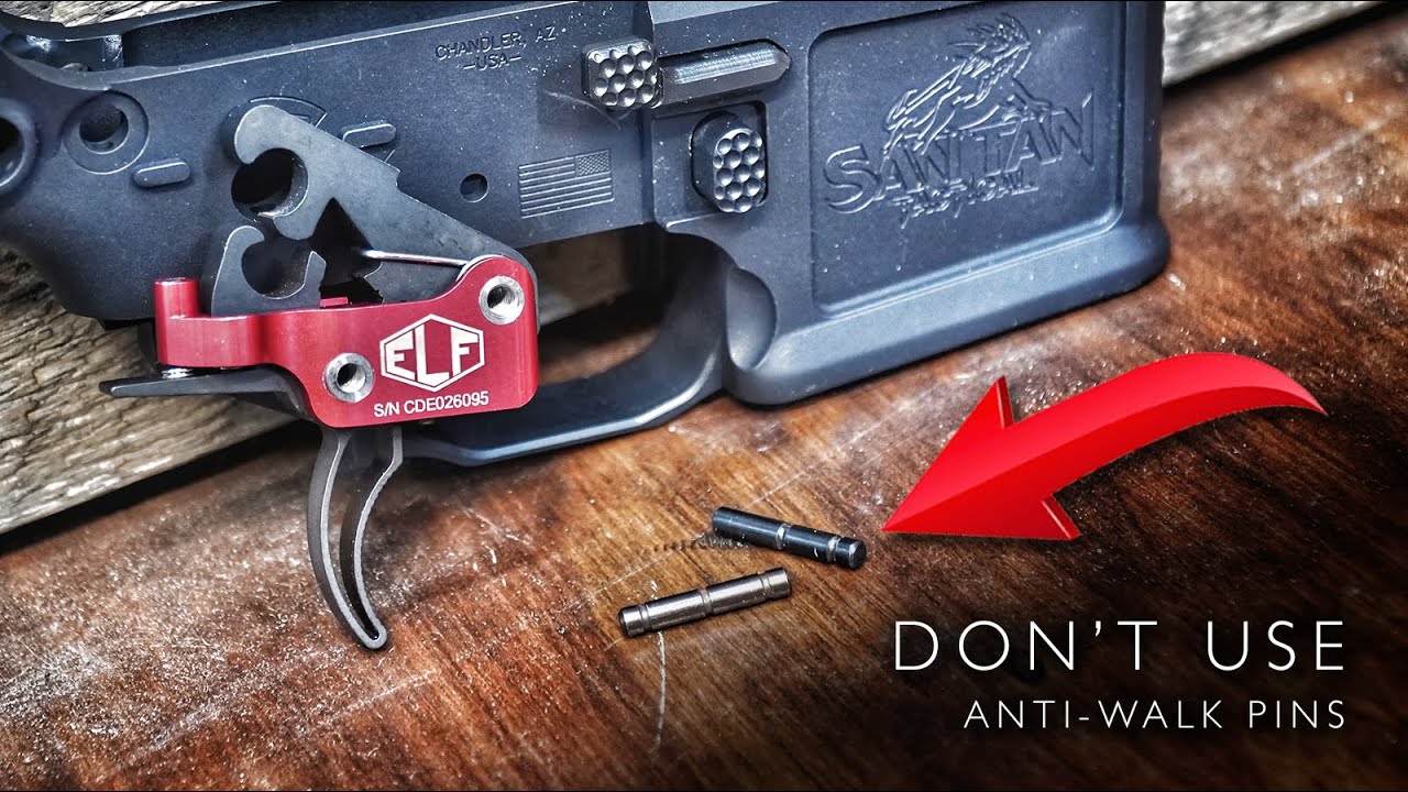 You don’t need anti-walk pins!