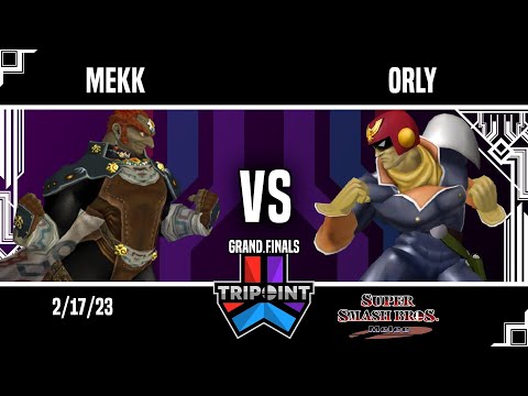 Tripoint Smash 180 - Grand Finals - Mekk(Ganondorf) Vs. ORLY(Captain Falcon)