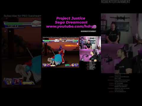 Literally got spanked in Project Justice on #sega #dreamcast