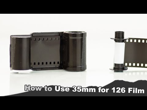 How to Load 35mm Film into a 126 Cartridge