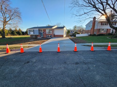 VDOT CG-9D Apron Detail (video)