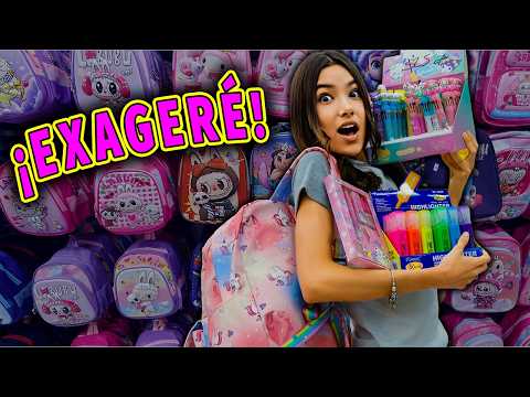 COMPRÉ MIS UTILES ESCOLARES (Guerra de Papelerías 1) | Ana Emilia