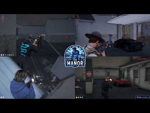 Manor Holdout Against PD In Gentry Manor | Multi POV | NoPixel 4.0 GTA RP