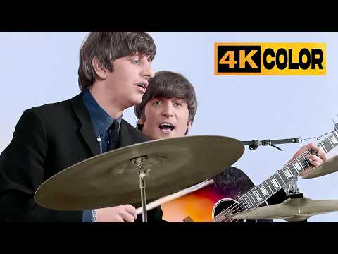 (4K Color) The Beatles - If I Fell