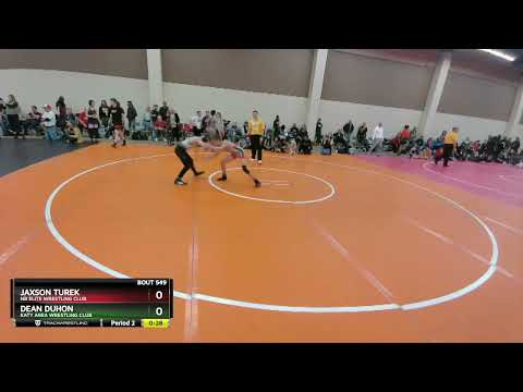 96-98 Lbs Round 1 - Dean Duhon, Katy Area Wrestling Club Vs Jaxson Turek, NB Elite Wrestling Club