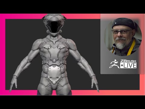 Kermaco: Mech Design: Futuristic Suit - Ara Kermanikian - ZBrush 2021.7