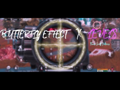 TRAVIS SCOTT X AVICII  BUTTERFLY EFFECT X LEVELS || bgmi