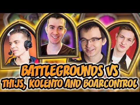Battlegrounds vs Thijs, Kolento and Boarcontrol!