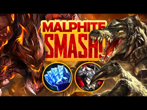 MALPHITE SMASH RENEKTON TOP! NEW FROSTFIRE OP | League of Legends
