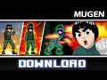 Rock Lee V 2 JUS By CobraG6 MUGEN JUS CHAR