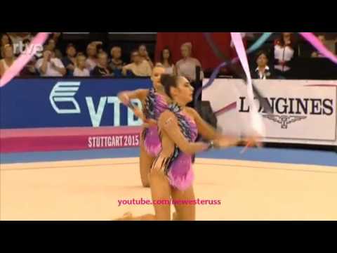 Germany 5 ribbons AA - World Championships Stuttgart 2015