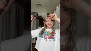 No diffuser, no problem #hairdryer #diffuser #curlyhair #hairproducts #curlyhairtutorial