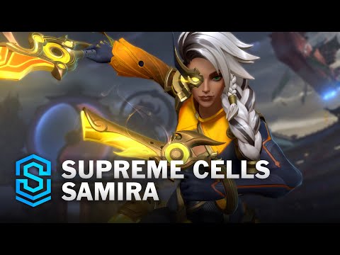 Supreme Cells Samira Wild Rift Skin Spotlight