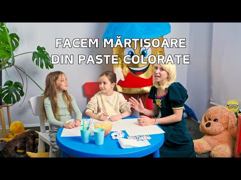 Facem mărțișoare din paste colorate 🌈🌼 - Clopoțelul Magic x Ana #3