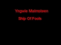 Yngwie Malmsteen Ship Of Fools + Lyrics