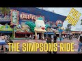 The Simpsons Ride At Universal Studios Orlando Full POV