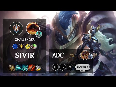 Sivir ADC vs Ziggs - EUW Challenger Patch 10.13