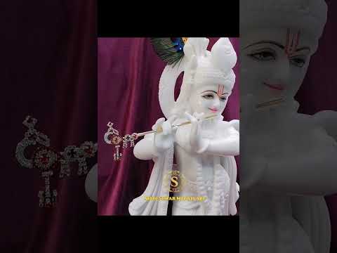 God Krishna Marble Statue