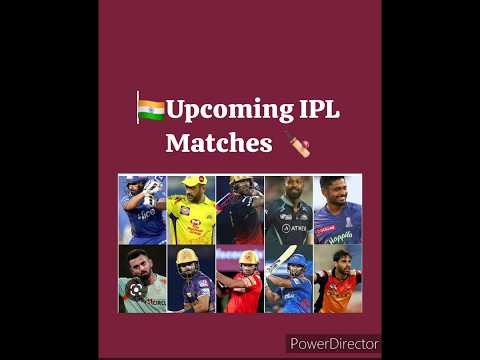 🇮🇳 Upcoming IPL Matches 🏏|#shorts #short #youtubeshorts #viral