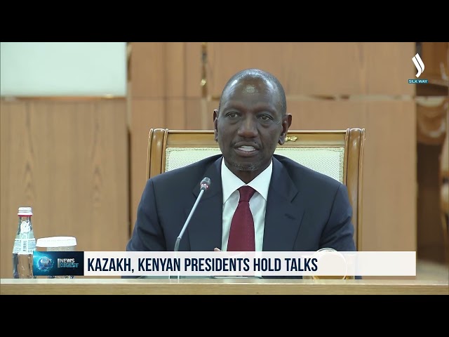Kazakh, Kenyan Presidents hold talks