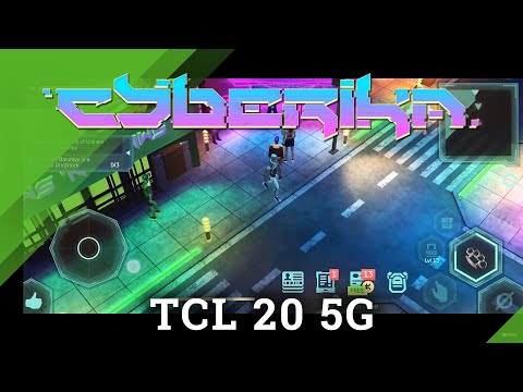 How well Cyberika work on TCL 20 5G? Is Snapdragon 690 good for gaming? (Screen Recording)
