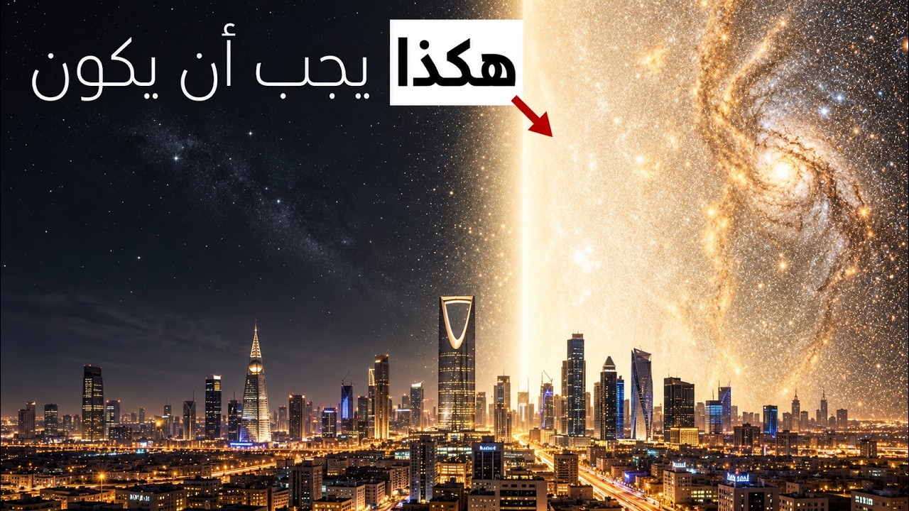 ماذا لو كان كوننا أبيضا بدل من سواده !!