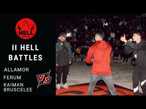 FERUM VS KAIMAN BRUSCELEE VS ALLAMOR | TRIPLE AMENAZA OCTAVOS II HELL BATTLES [BATALLÓN/FLOW]