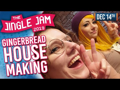 JINGLE JAM DAY 14 - GINGERBREAD HOUSE MAKING! - 14/12/19