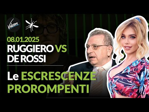 Maurizio Ruggiero vs. Clizia De Rossi - The Exploding Growths - La Zanzara, January 8, 2025