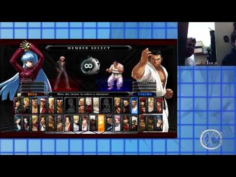Eu e Kiske jogando KOF XIII SE XD