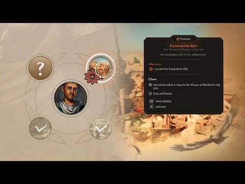 How to find the Excavation Site (Dig Site Location) - Assassin's Creed: Mirage