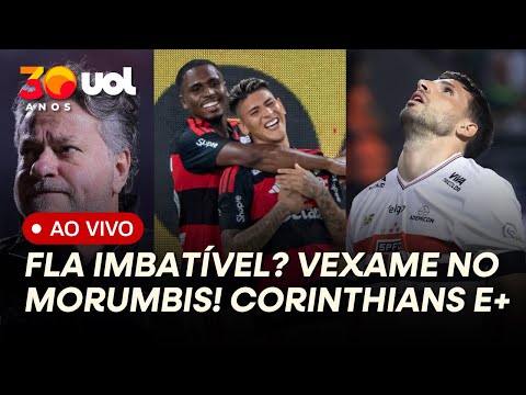 FLAMENGO IMBATÍVEL E DINIZ FURIOSO? TERREMOTO NO SÃO PAULO: VEXAME NO MORUMBIS E CASARES FORA E+