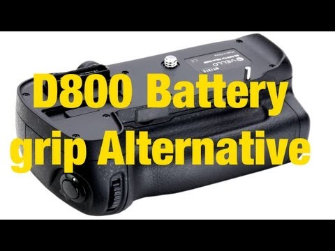 D800 Battery Grip - Vello BG-N7