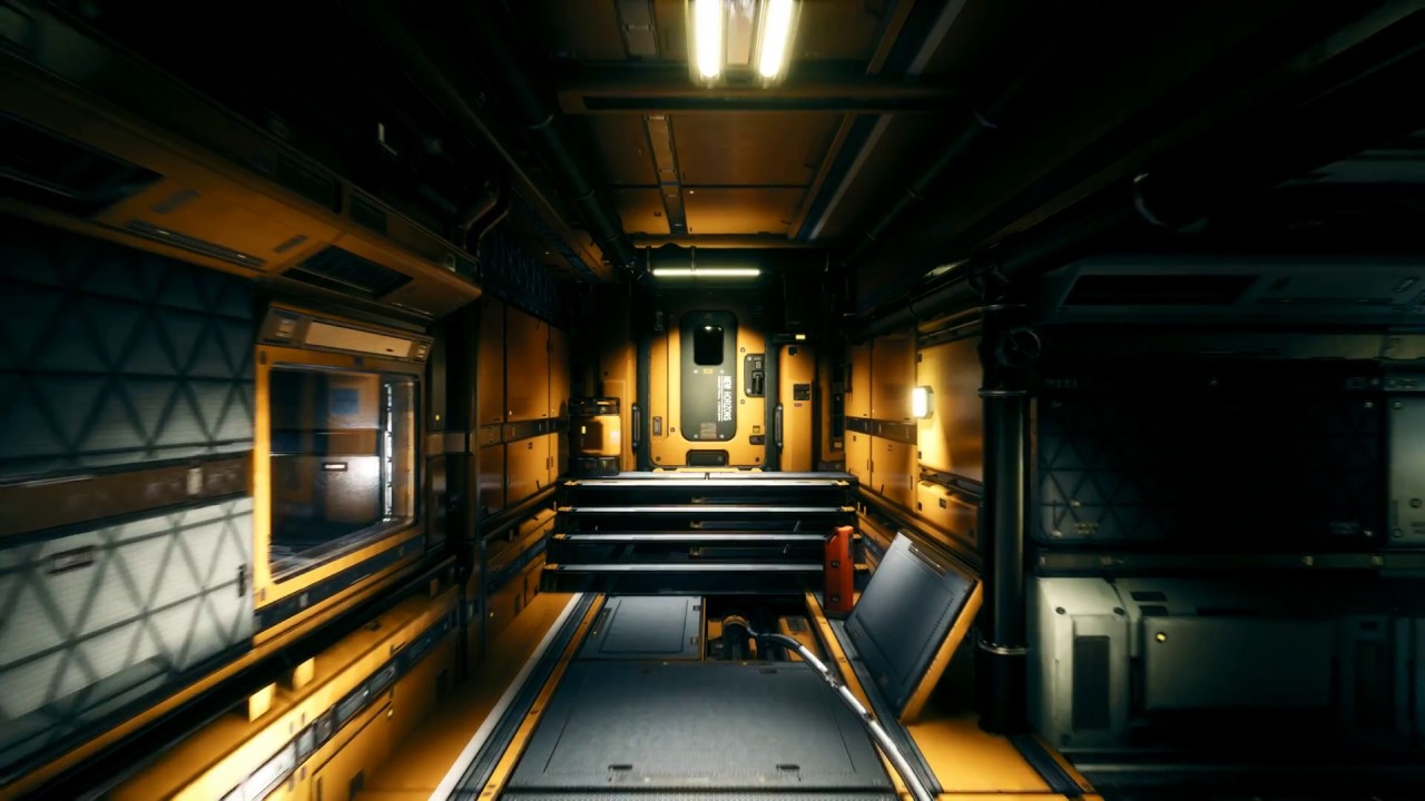 UE4 Sci-Fi Modular Environment - Demo Level