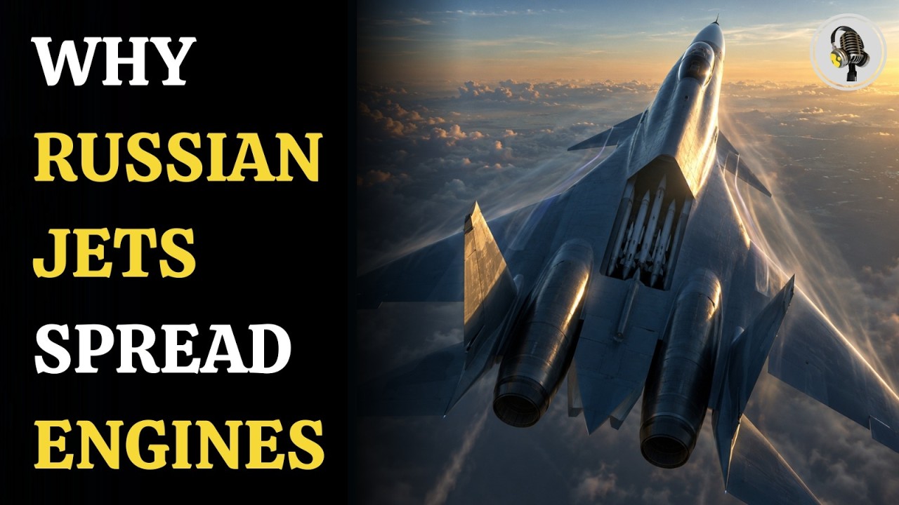Why Russian Fighter Jets Place Their Engines Far Apart | WION Podcast