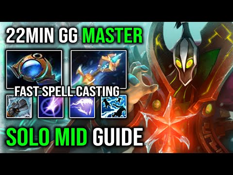 HOW TO MID RUBICK LIKE A MASTER IN 7.28 Crazy Fast Spell Casting 100% Deleted Zeus 22Min GG DotA 2