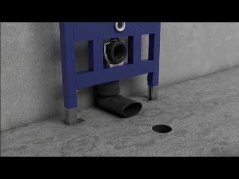 Инсталляция для унитаза Roxen StounFix Slim 710200 - монтаж