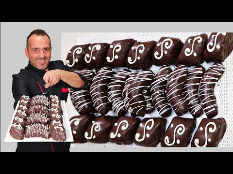 MOSTACCIOLI IMBOTTITI NAPOLETANI-Nuova ricetta 2024 spettacolare-corso di pasticceria napoletana