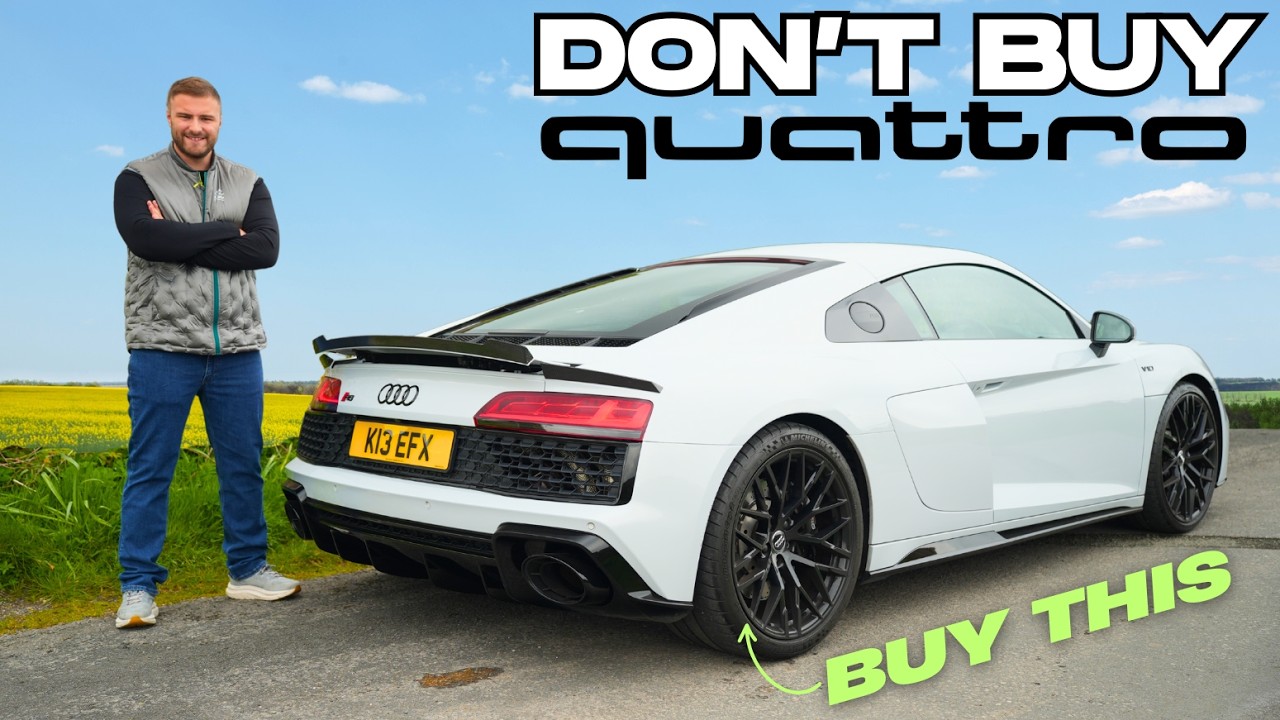 Don't Buy Quattro! - Buy This! | Audi R8 RWD Review | Driven+
