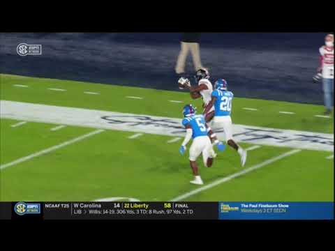 2020 USC vs Ole Miss - Shi Smith 36 Yd Reception
