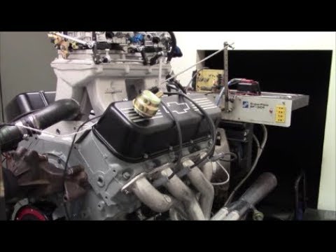 DYNO TEST - 467" Big Block Chevy with GM Iron Oval Port Heads / Tunnel Ram
