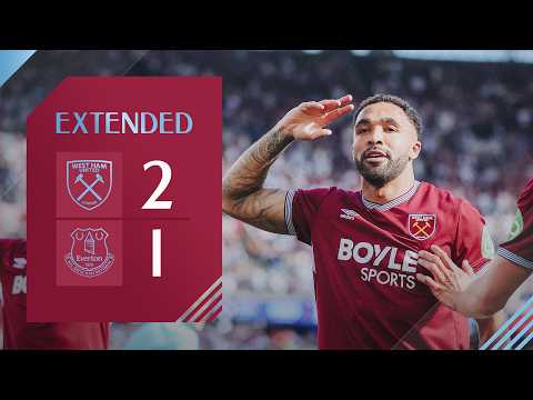 Soucek and Wilson Star in Huge Win 🔥 | West Ham 2-1 Everton | Premier League Extended Highlights