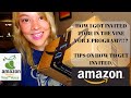 HOW TO GET INVITED TO BE A AMAZON VINE VOICE? WHAT I DID AND HOW TO GET IN THIS INVITE ONLY PROGRAM HOW TO GET INVITED TO BE A AMAZON VINE VOICE? WHAT I DID AND HOW TO GET IN THIS INVITE ONLY PROGRAM