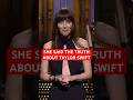 when Dakota Johnson JOKED about Taylor Swift on SNL #taylorswift