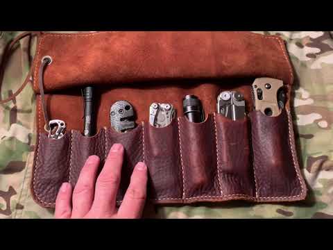 Growley Leather custom Knife Roll