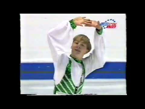 1999 Euros Evgeni Plushenko   warmup + SP Hava Nagila + marks