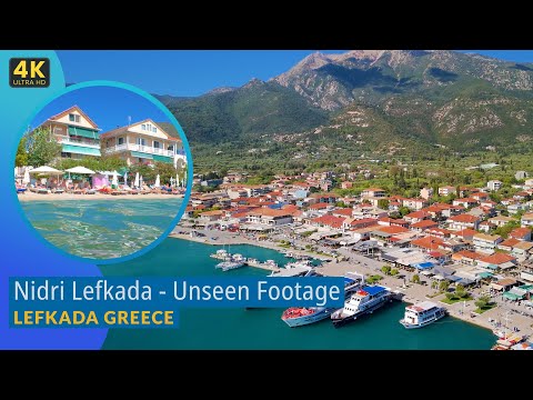 Nidri Lefkada Greece - Unseen Footage of the Ionian Coast | Stunning Location